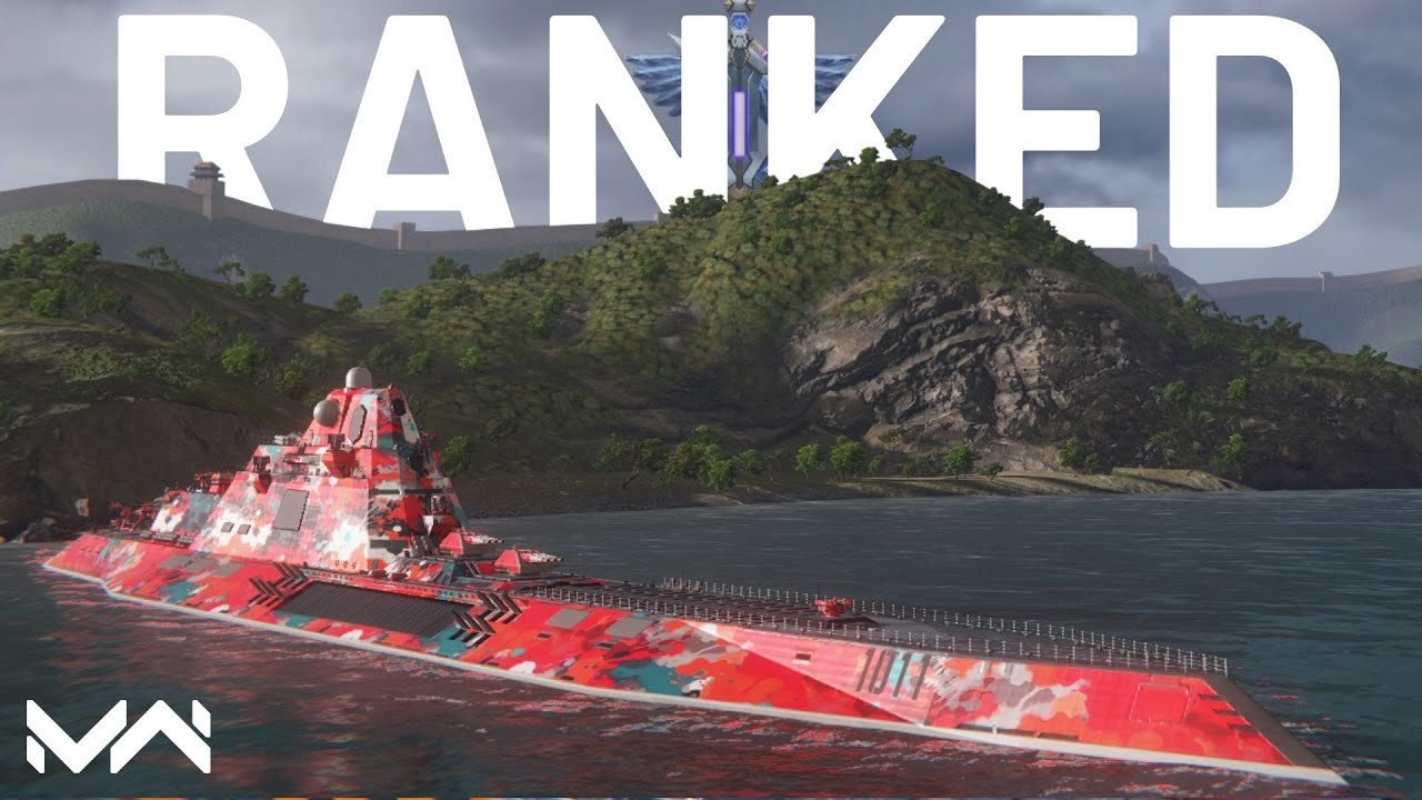 100% WR Ranked Mode  - USS New Hampshire - From Platinum 2 to Diamond 1 - Modern Warships