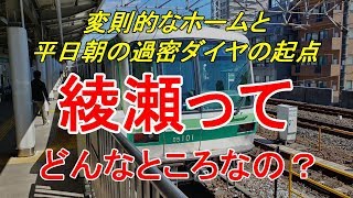 【行先探訪#68】よくある行先「綾瀬」ってどんなところなのかレポートします！