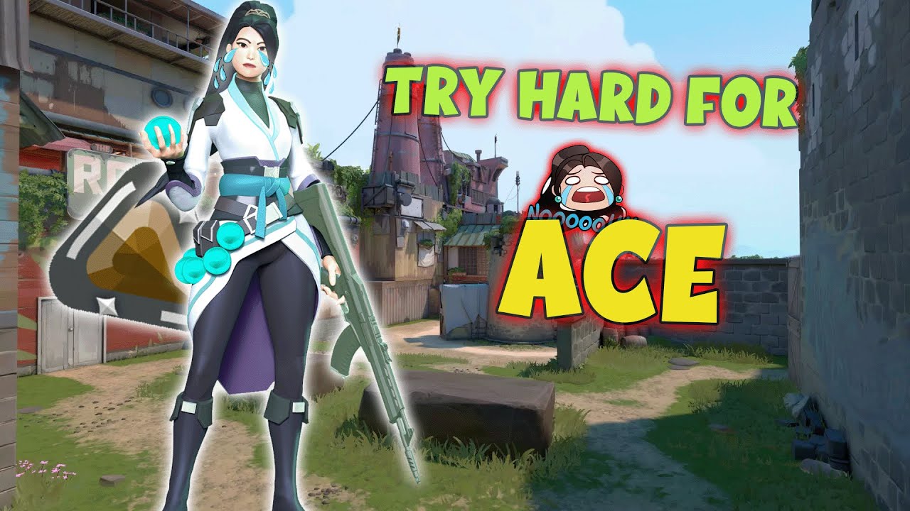 WHEN Bronze Player Try HARD For ACE | VALORANT