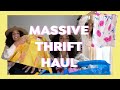 MY BEST THRIFT HAUL YET | thrifting for summer + fall 2021