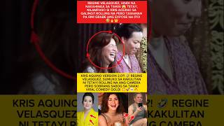 DI KINAYA! 🤣 REGINE VELASQUEZ, TAWANG-TAWA KAY TETAY BILANG KRIS AQUINO! ROLLING NA PERO SABOG! 🔥🎤