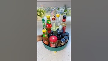360° Rotating Storage Tray  /#kitchen short  product