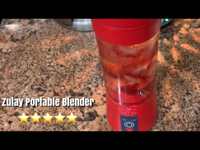 Zulay Kitchen 18oz Personal Blenders That Crush Ice - Aqua