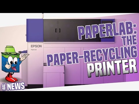 Epson Recycles Paper With Its PaperLab Printing System