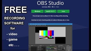 OBS - Free recording software for videos, games, live streamings screenshot 4