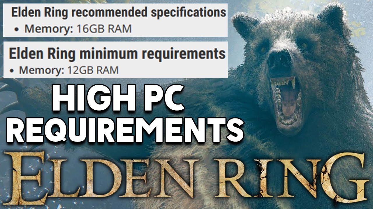 Elden Ring system requirements - Minimum and recommended PC specs