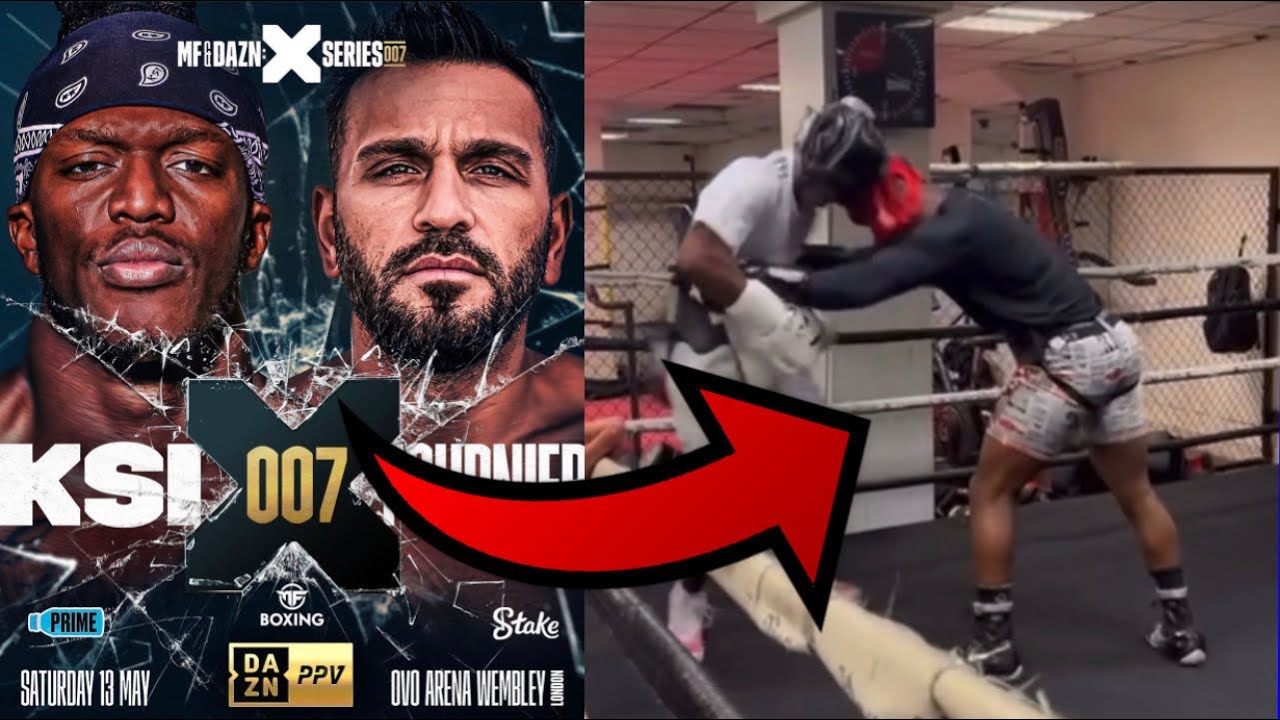 KSI New Sparring Footage For Joe Fournier Fight