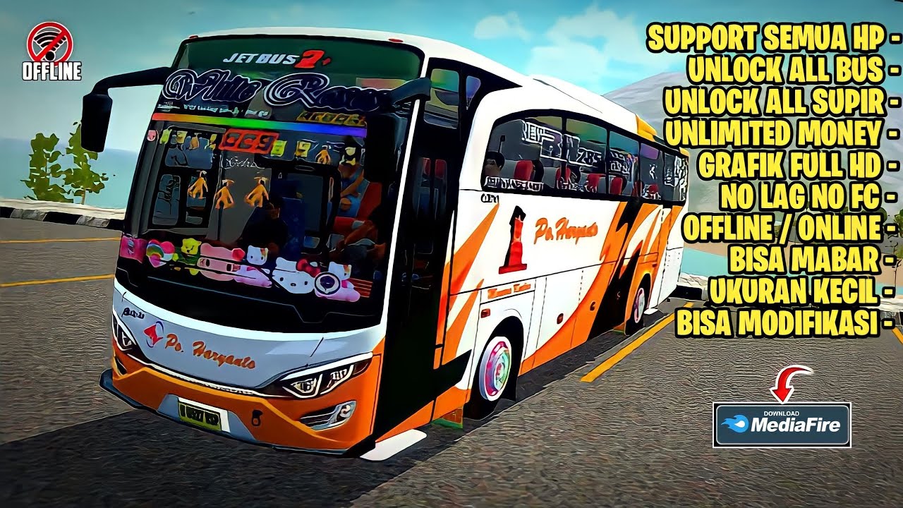 Game Bussid Mod Apk Di HP Android Terbaru 2022 Ukuran