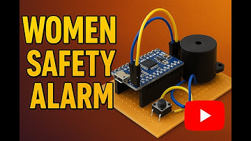 WOMEN SAFETY ALARM USING ARDUINO