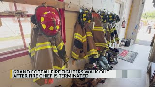 Grand Coteau firefighters walk out following fire chief's termination
