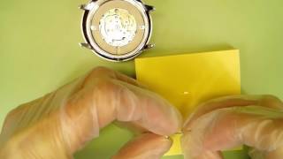 Gluing The Crown Onto The Stem