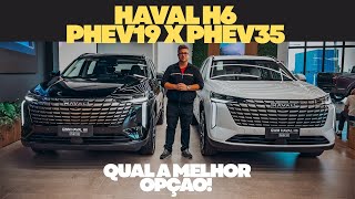 COMPARATIVO GWM HAVAL H6 PHEV19 X GWM HAVAL H6 PHEV35 2026