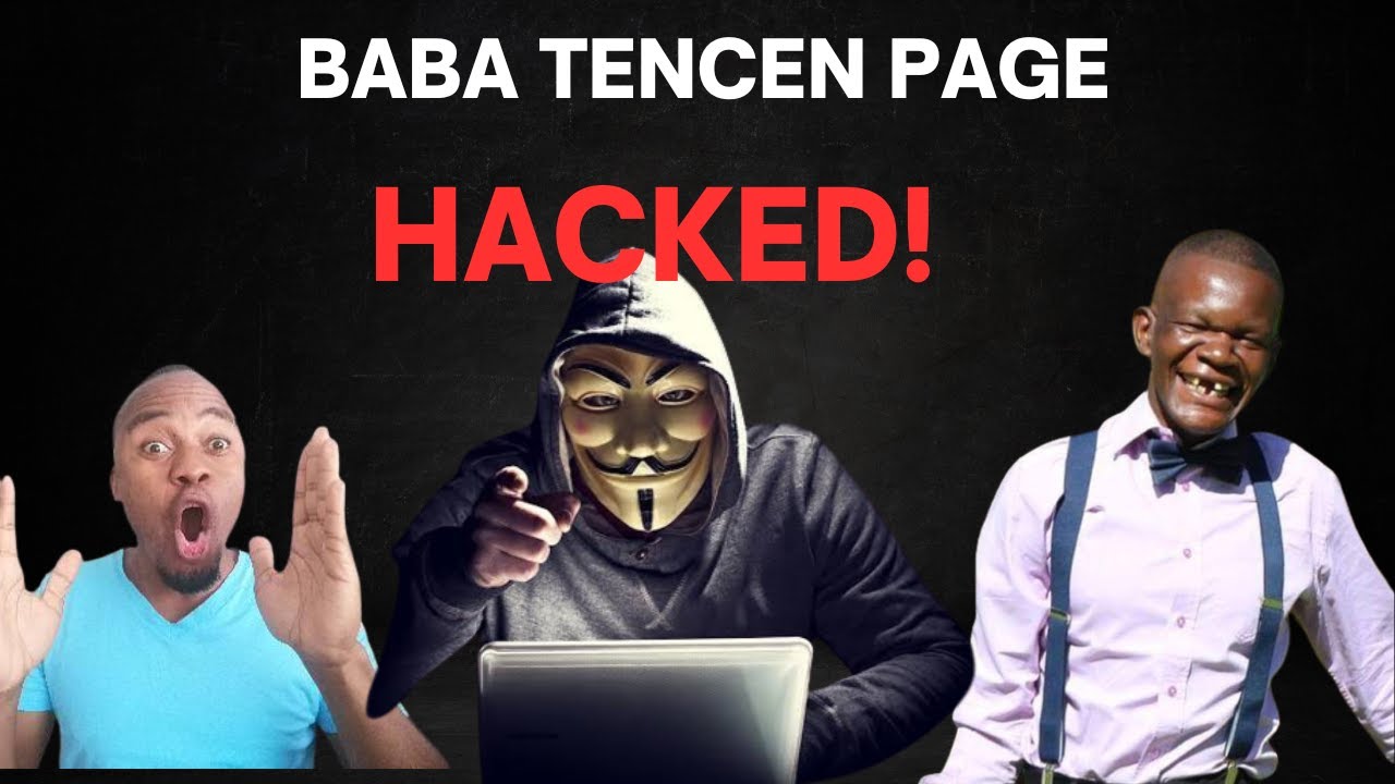 BREAKING! Baba Tencen Page hacked and I know who did it