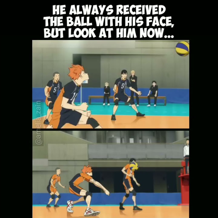 Haikyuu Hinata Shoyo Improvement