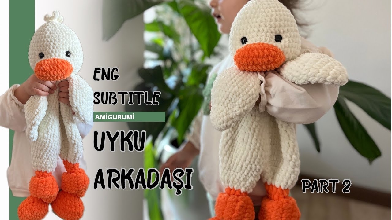 Amigurumi uyku arkadaşı / bölüm 2