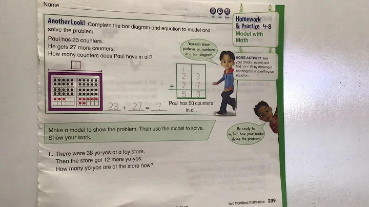 2nd grade Math Homework 4-8