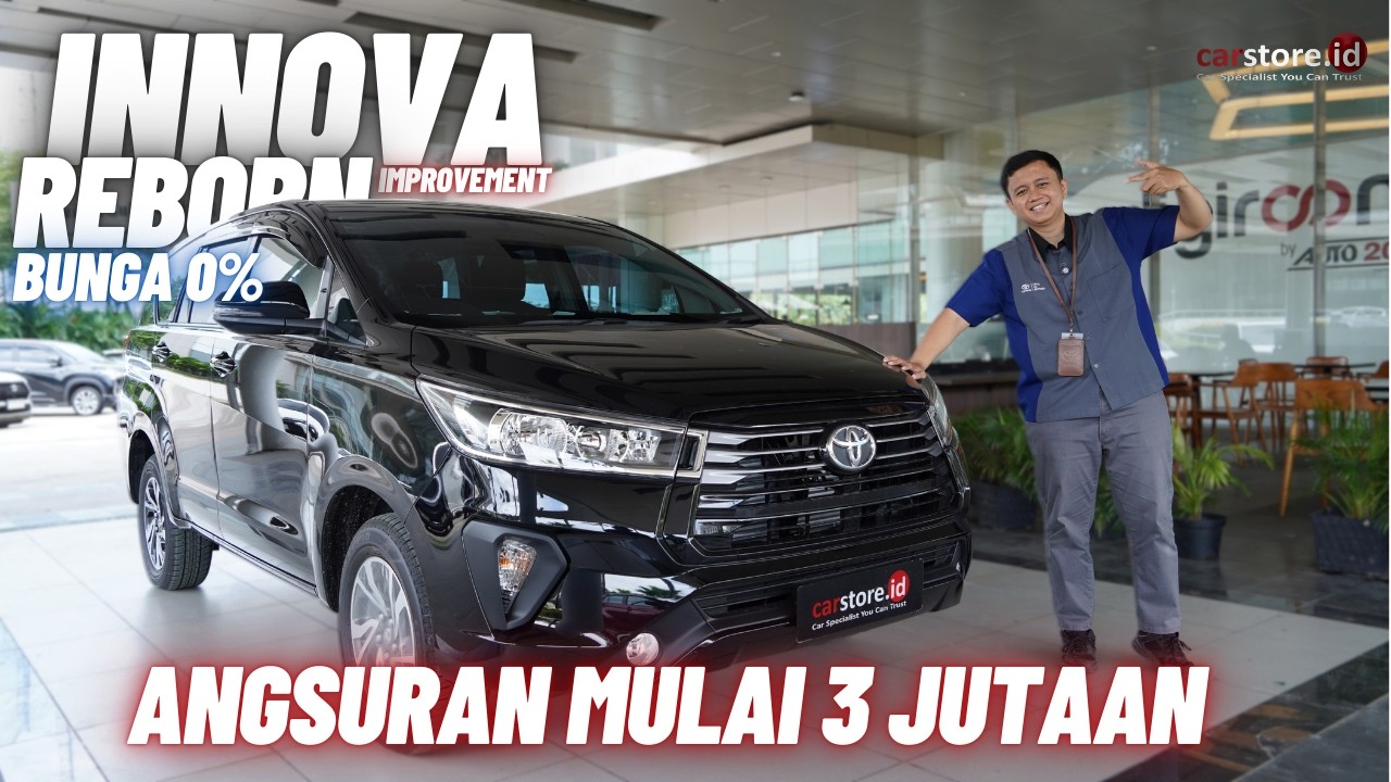 Model Terbaru Tapi Harga dan Diskon Sama⁉️Review Toyota Innova Reborn 2.4 Facelift Improvement 2026
