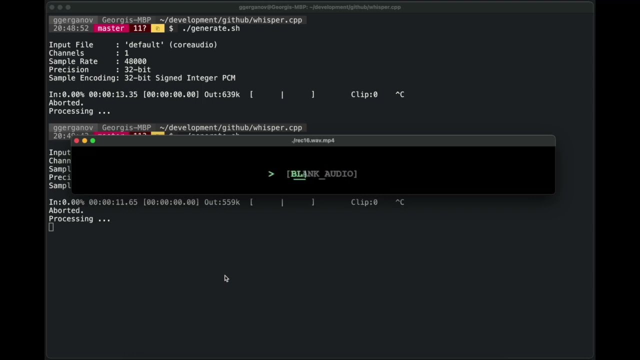 Auto-generating subtitles using Whisper