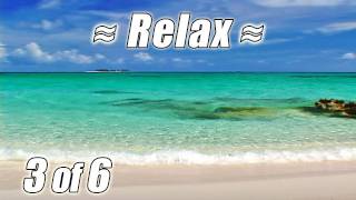 #1 RELAXING Ocean Sounds #3 CARIBBEAN BEACHES DVD Relax Sleep Beach Video No Music Noises HD