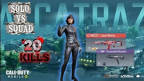 20kills solo vs squad |Acatraz 