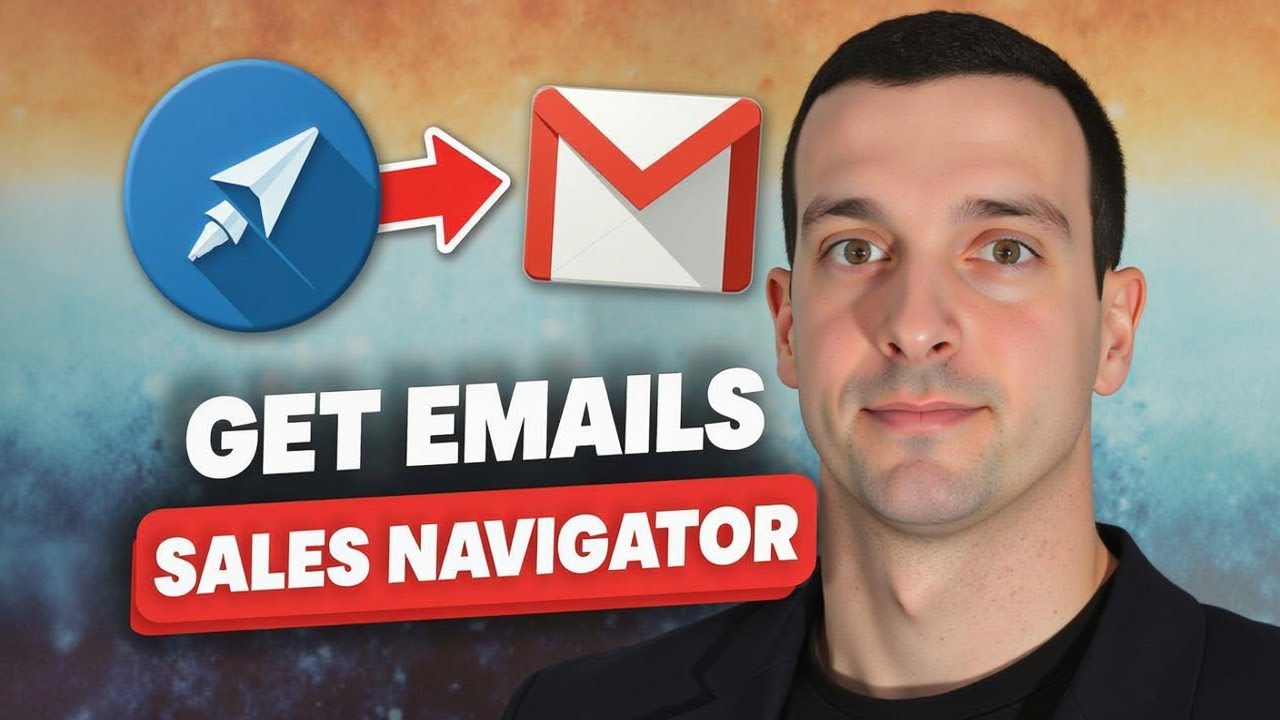 How to Get Emails from LinkedIn Sales Navigator (Free Tool Guide) - YouTube
