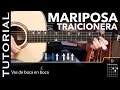 Cmo tocar mariposa traicionera de man en guitarra acordes y solo acstica guitarraviva