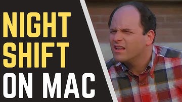 How To Use Night Shift On Mac (Remove Blue Light From Screen)