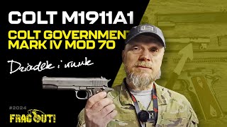 Colt M1911A1 vs. Colt Government Mark IV Mod 70 - dziadek i wnuk