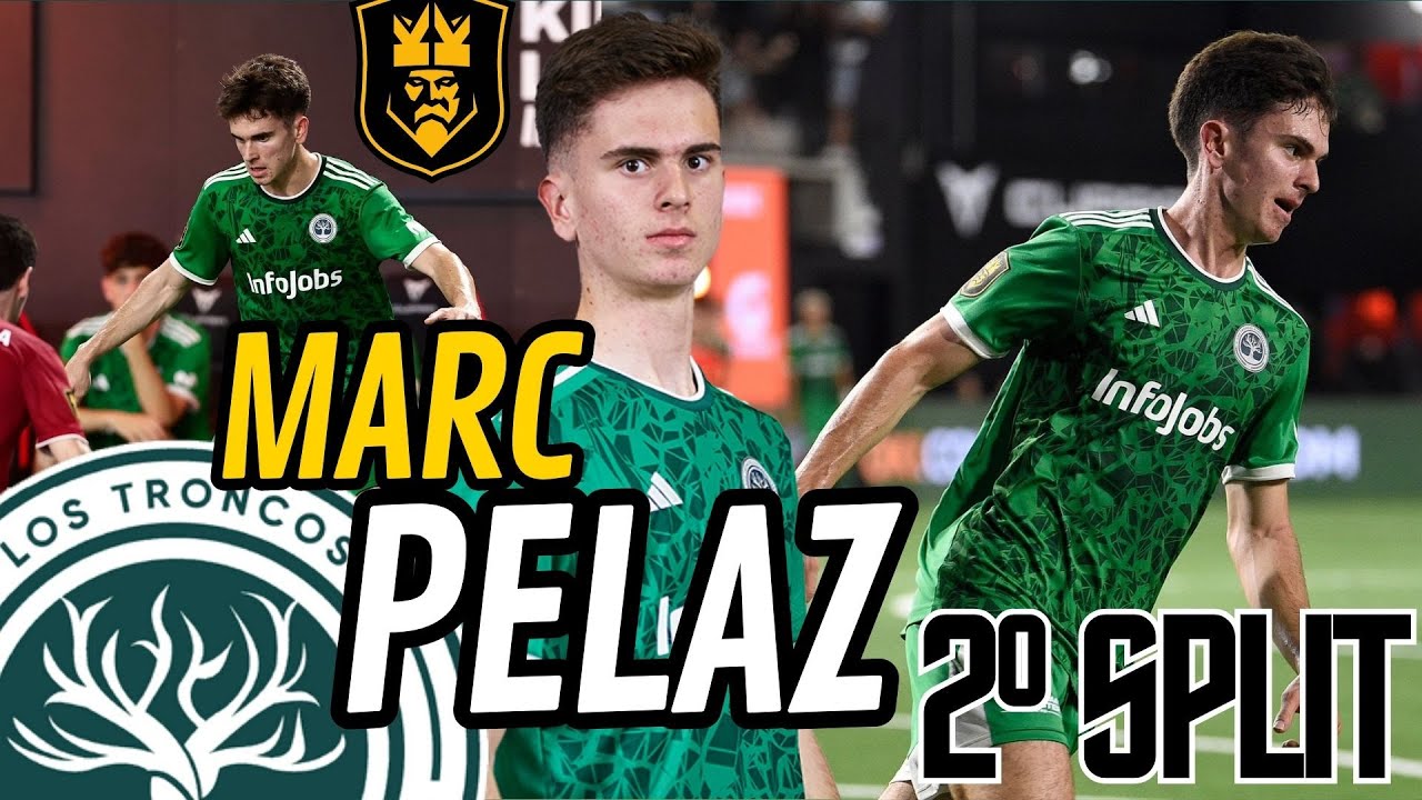 MARC PELAZ 👑 TODOS los GOLES ⚽️ (2º Split) Los Troncos FC 