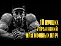 #упражнениянаплечи 10 УПРАЖНЕНИЙ ДЛЯ МОЩНЫХ ПЛЕЧ  #качатьплечи