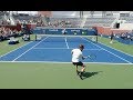Andrey Rublev Insane Training US Open 2019 Court Level View