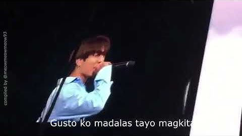 BTS SPEAKING TAGALOG COMPILATION WINGS TOUR IN MANILA DAY 1 ( PROUD FILIPINA )