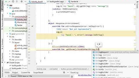 Andriod client server, kotlin dengan API PHP dan database MySql - bagian 3