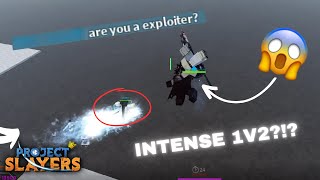 IM AN EXPLOITER! 1V2 Ranked PROJECT SLAYERS