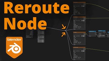 Blender - Reroute Node