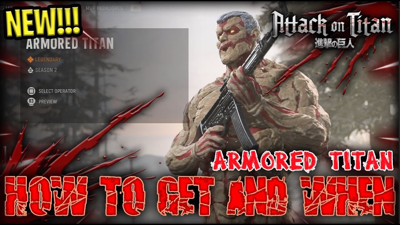 *NEW* ARMORED TITAN Skin & Bundle HOW TO GET & WHEN!?!? (Warzone