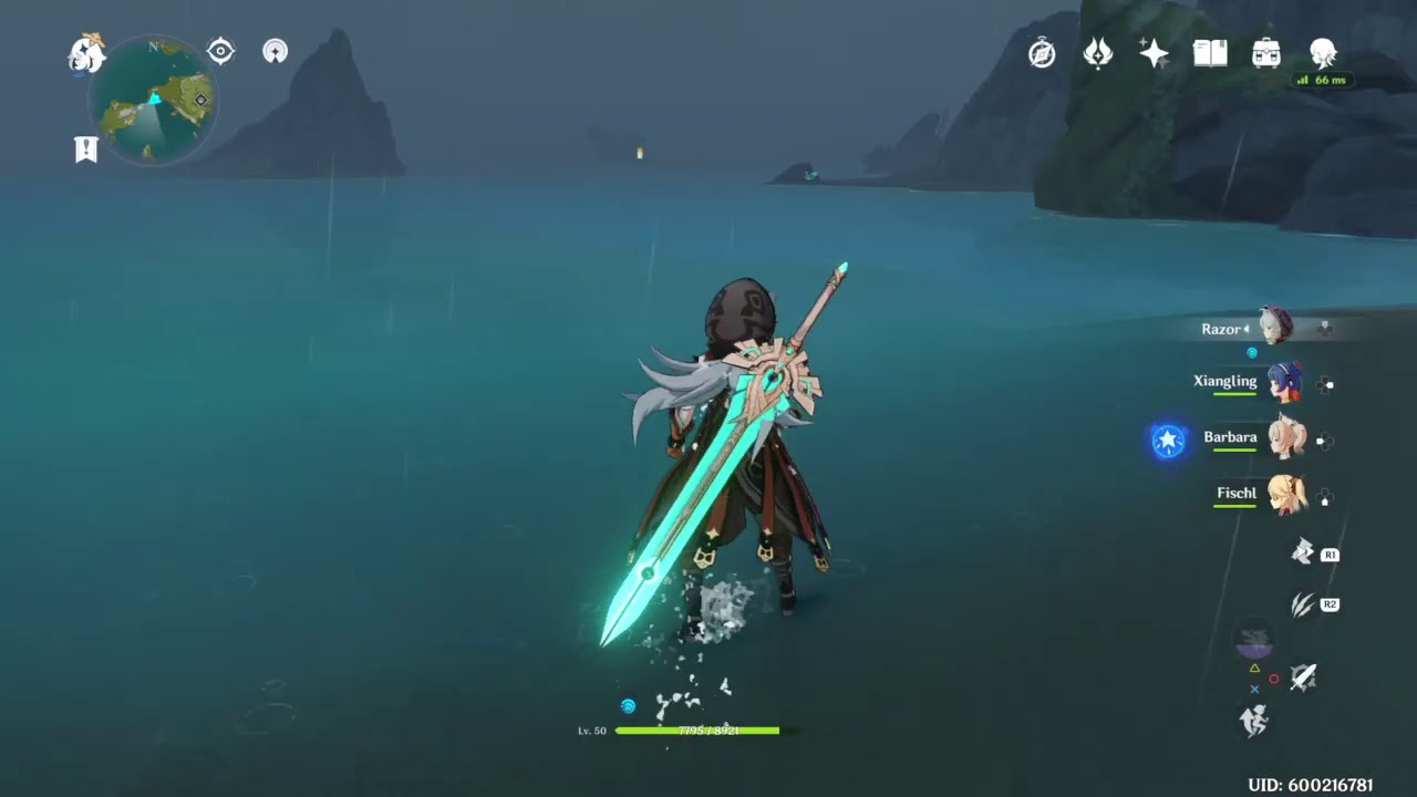 Ruins Treasure Trial in Guyun Stone Forest Islands Genshin Impact