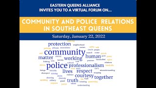 Community and Police Relations Forum