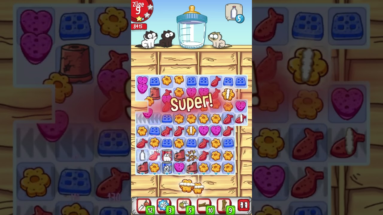 Simon’s Cat Crunch Time Level 134 [Gameplay Walkthrough] Android [Tactile Games]