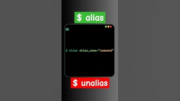 alias, Simplify Your Commands with alias | create and remove alias | part 1  #SudoIt