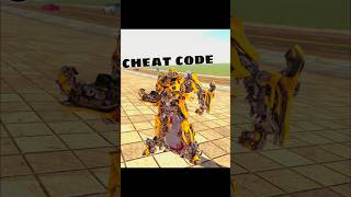 TRANSFORMER ROBOT CHEAT CODE IN INDIAN BIKE DRIVING 3D #shortsfeed