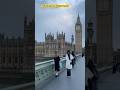 Big Ben London 🇬🇧 | Busy London Streets | 4K Walking Tour #shorts #londonwalk