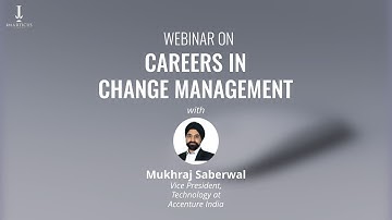 #ImarticusLive Webinar on "Careers in Change Management"