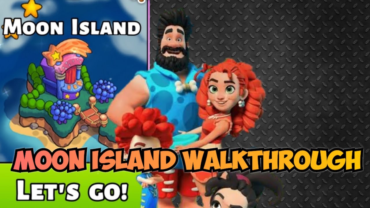 Moon Island Walkthrough Family Island YouTube