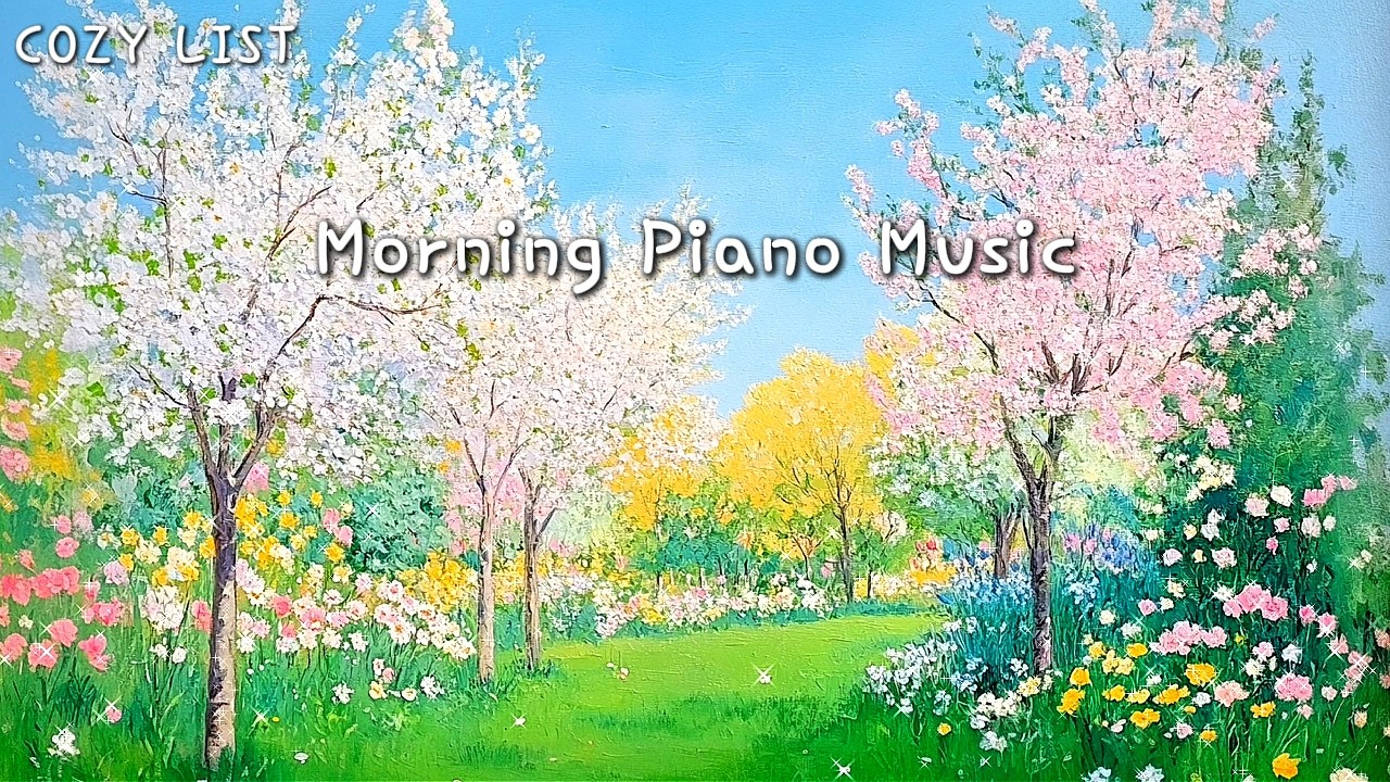 [Playlist] 벚꽃이 만개한 기분 좋은 하루 Spring Day 🌸 당신을 위한 힐링음악 Spring piano 🌿 마음이 ...