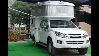 Indian Caravan - Modified ISUZU DMax - RV - Caravan In India - Icon Motocraft  Camper Van Isuzu D Max Van