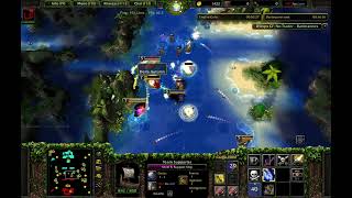 Warcraft 3 (Custom) Battleships Crossfire - Straight from T1 to T6 {No Commentary}