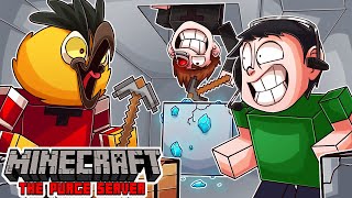 DESTROYING the first ever DIAMONDS found on the NEW PURGE MINECRAFT SERVER