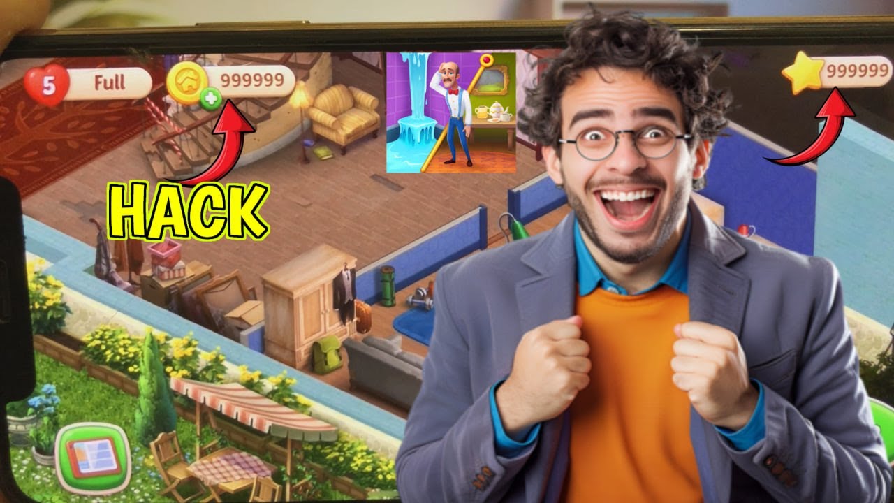 Homescapes Hack 2025 . How To Hack unlimited Coins & Stars in Homescapes  for iOS and Android