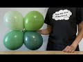 Couleurs de ballon personnalis vert
